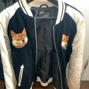 ASOS Shiba Inu Bomber Jacket